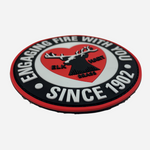 Engaging Fire PVC Patch - 3.5"