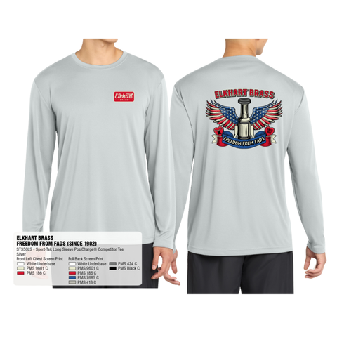 Long Sleeve - Freedom From Fads - Silver