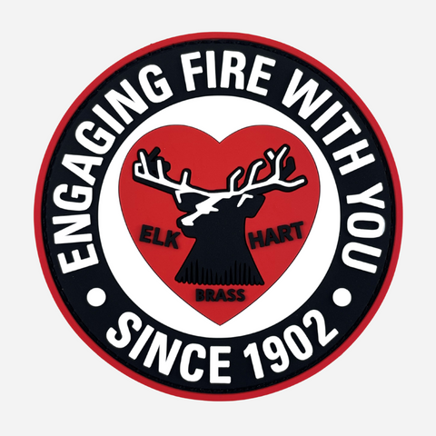 Engaging Fire PVC Patch - 3.5"